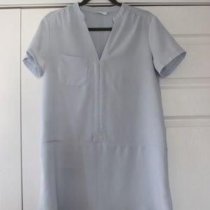 Lush Blue T-shirt Dress